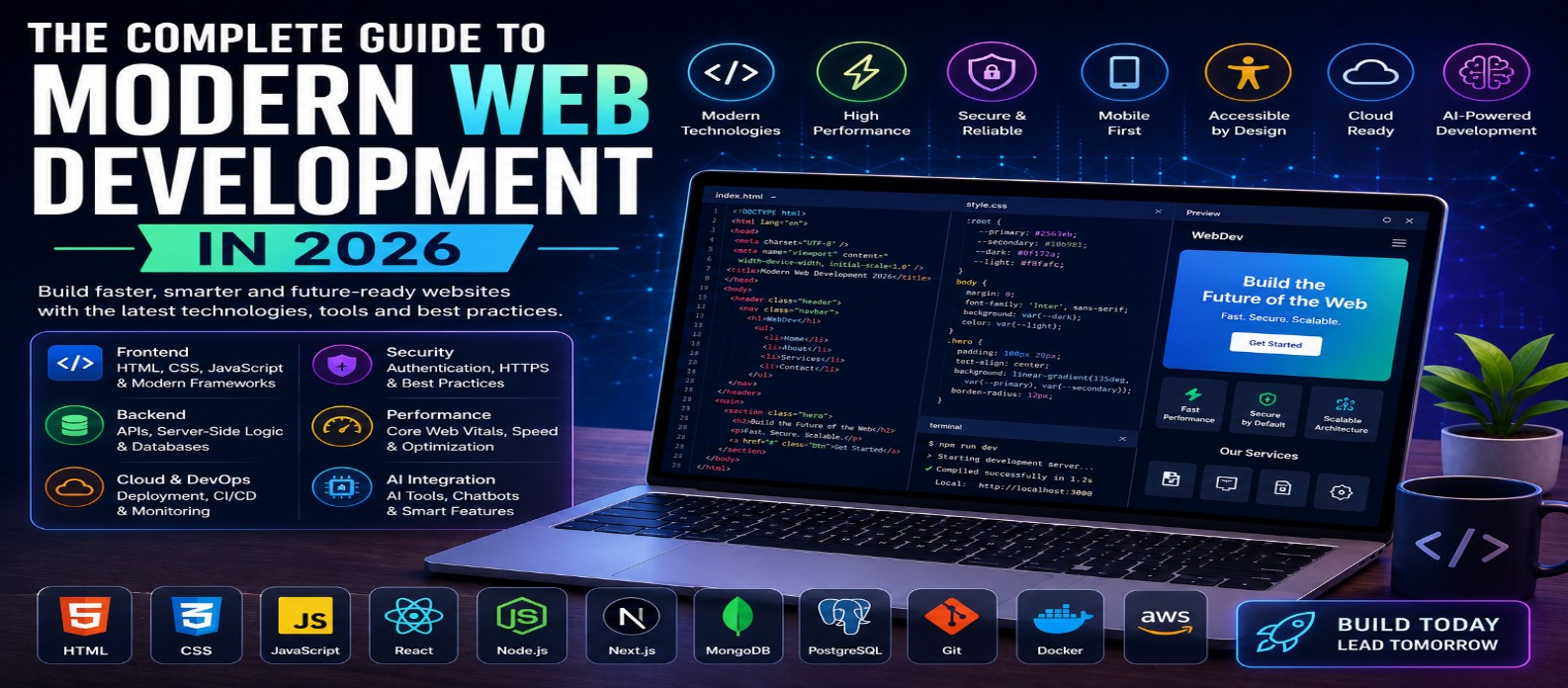 The Complete Guide to Modern Web Development in 2026