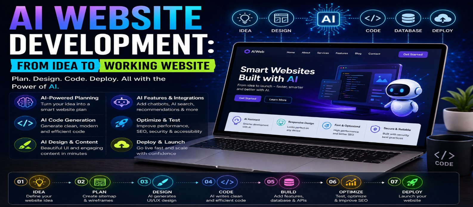 AI Website Development: From Idea to Working Website