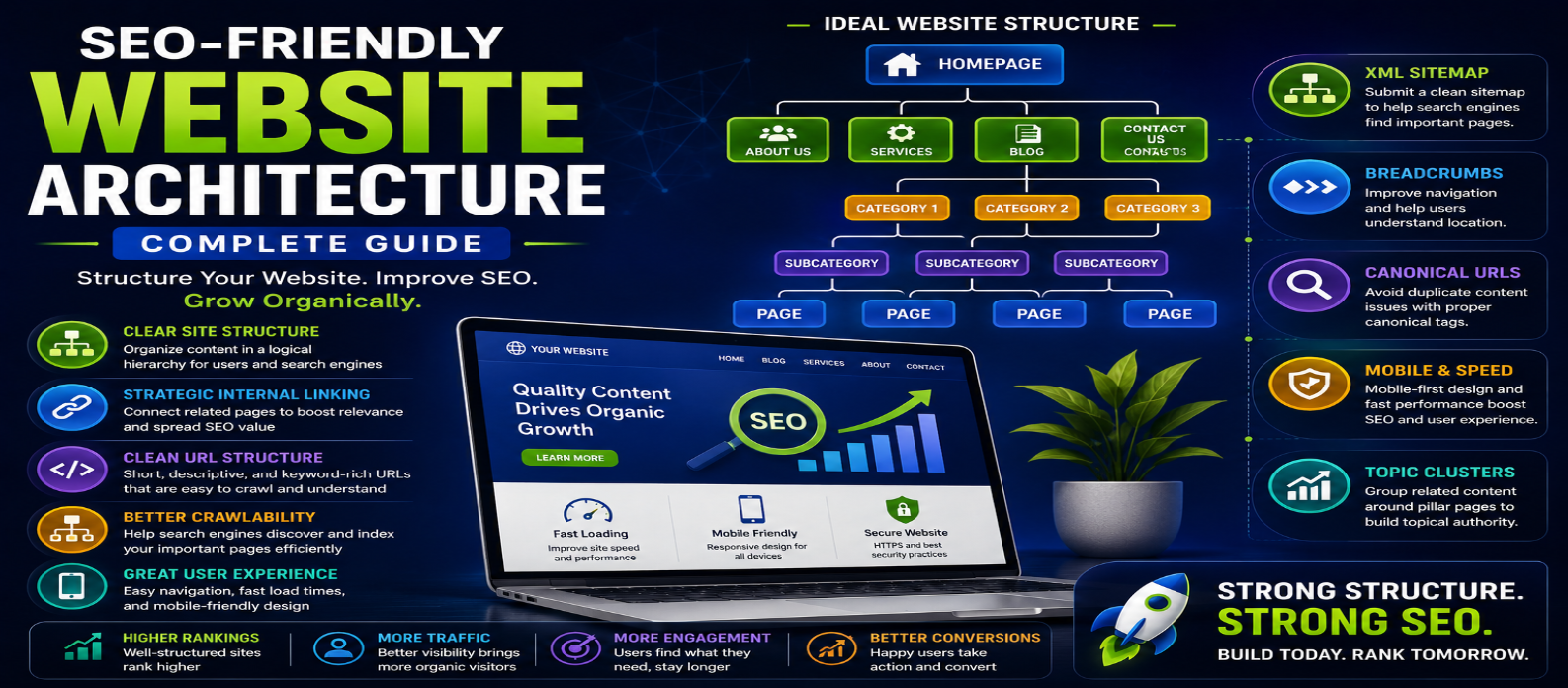 SEO-Friendly Website Architecture: Complete Guide