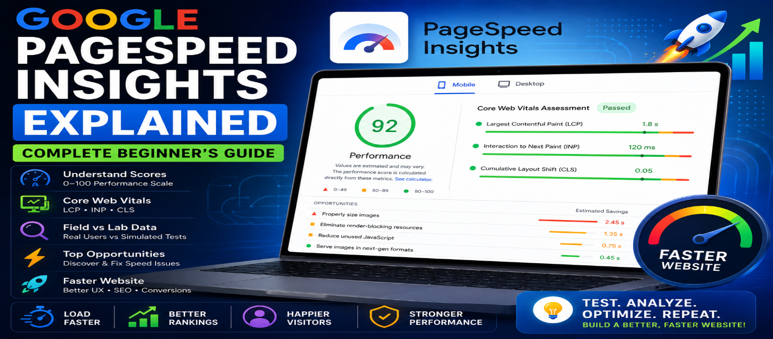 Google PageSpeed Insights Explained: Complete Beginner's Guide