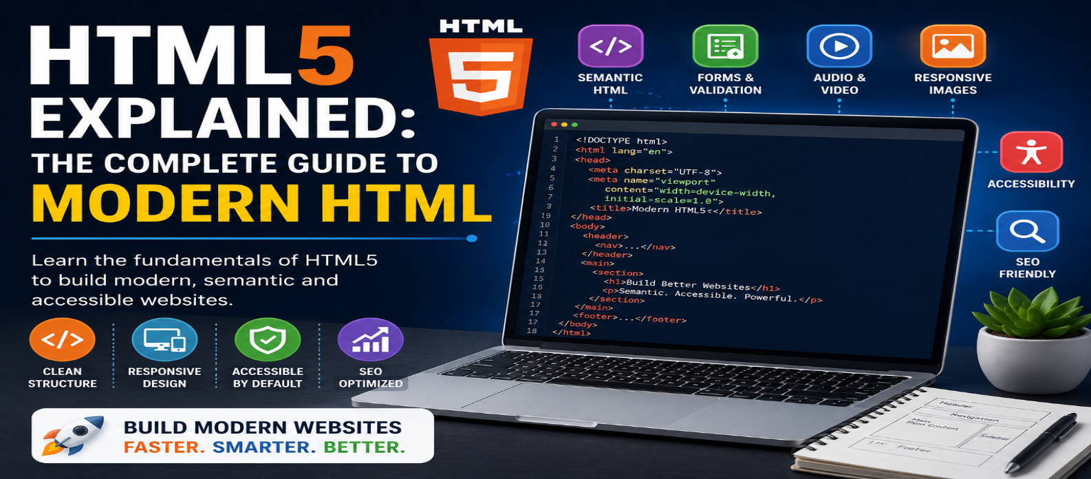 HTML5 Explained: The Complete Guide to Modern HTML in 2026
