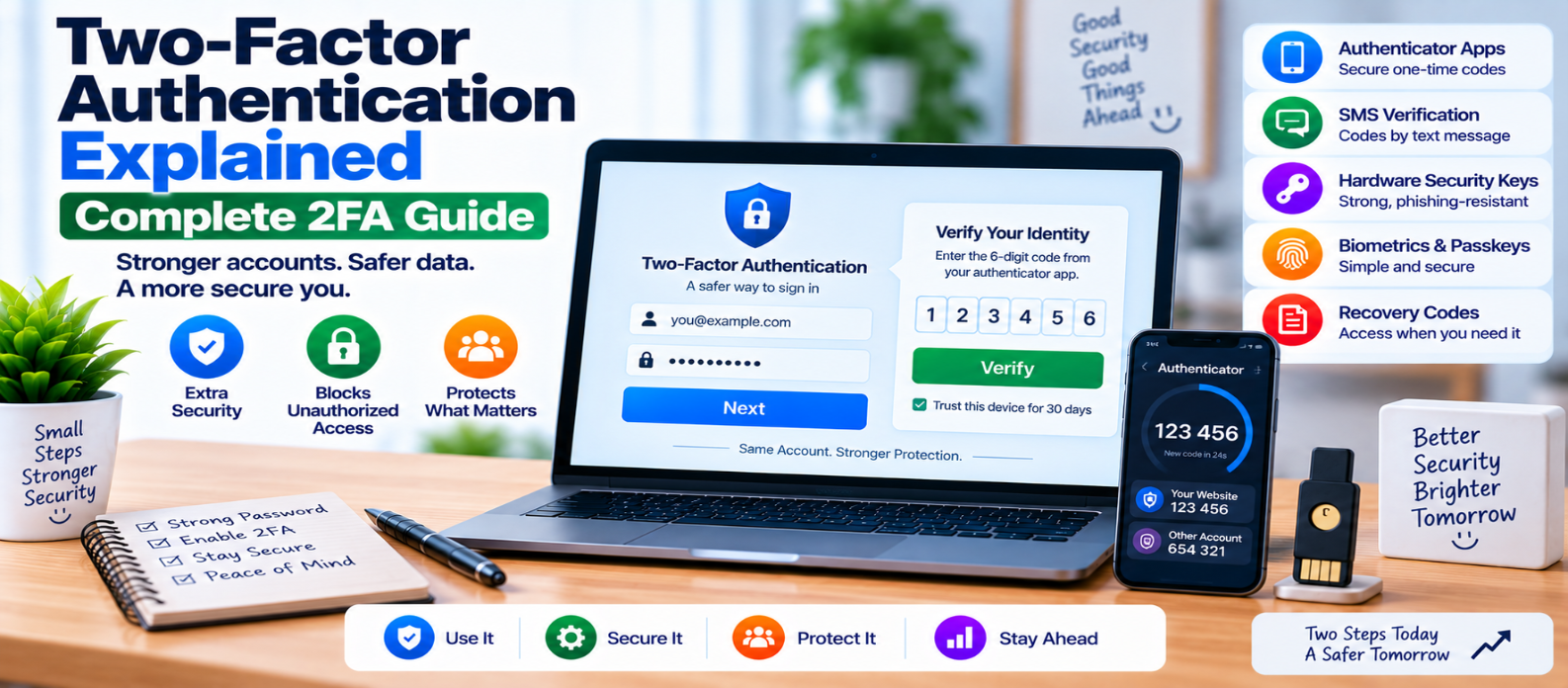 Two-Factor Authentication Explained: Complete 2FA Guide