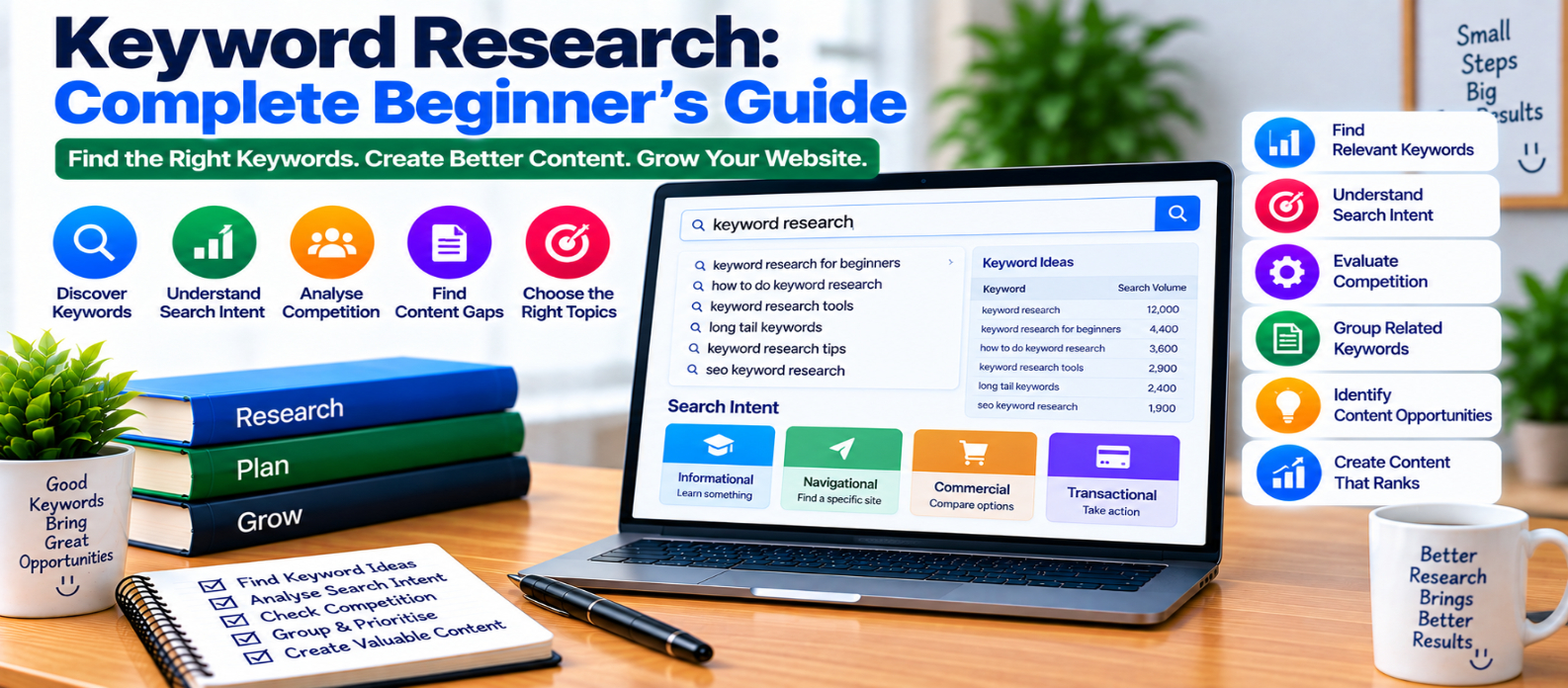 Keyword Research: Complete Beginner's Guide for SEO