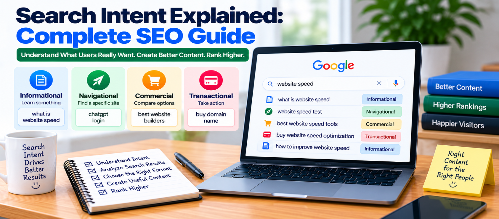 Search Intent Explained: Complete SEO Guide