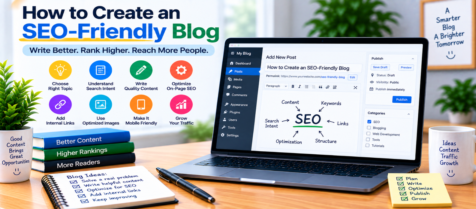 How to Create an SEO-Friendly Blog: Complete Guide for 2026