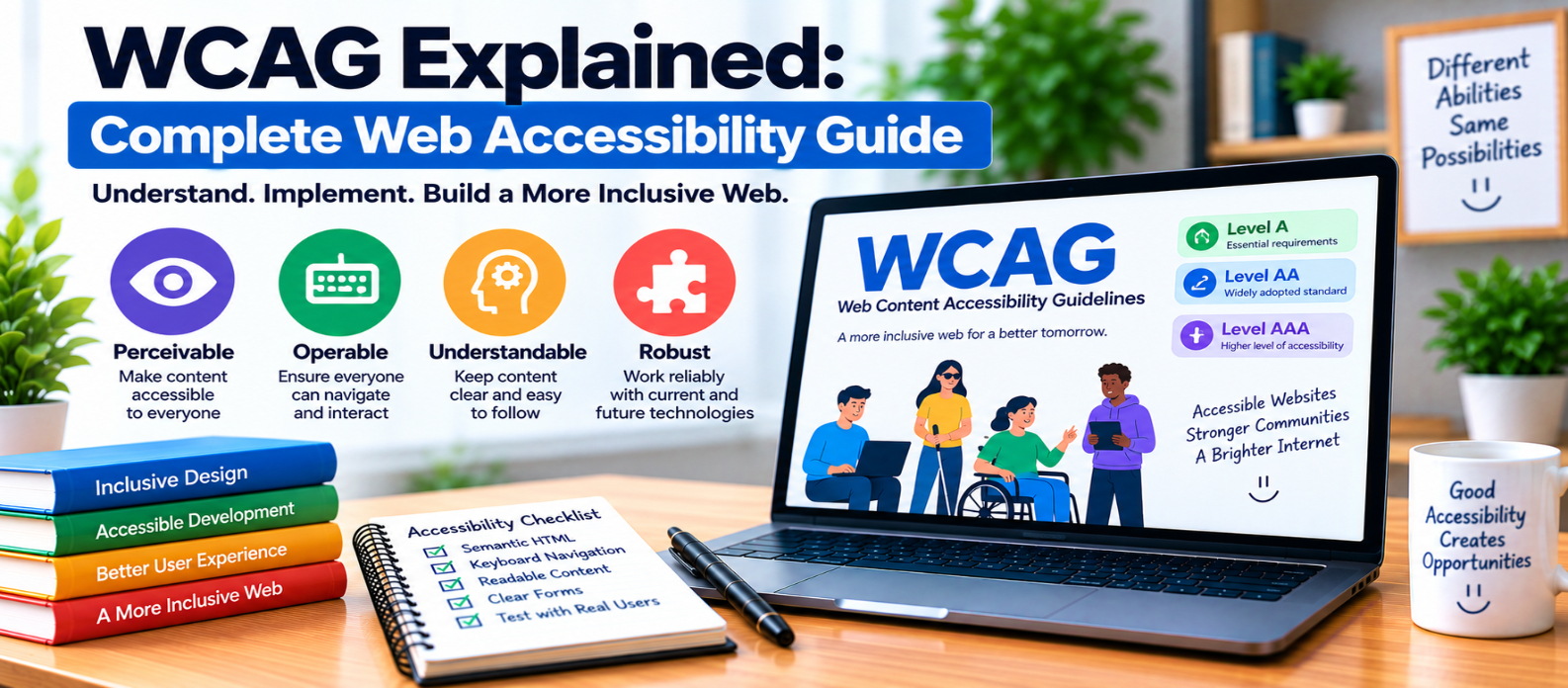 WCAG Explained: Complete Web Accessibility Guide for Beginners