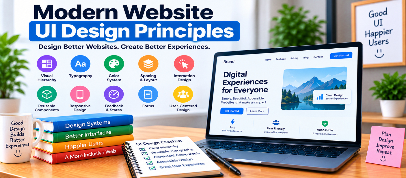 Modern Website UI Design Principles: Complete Guide