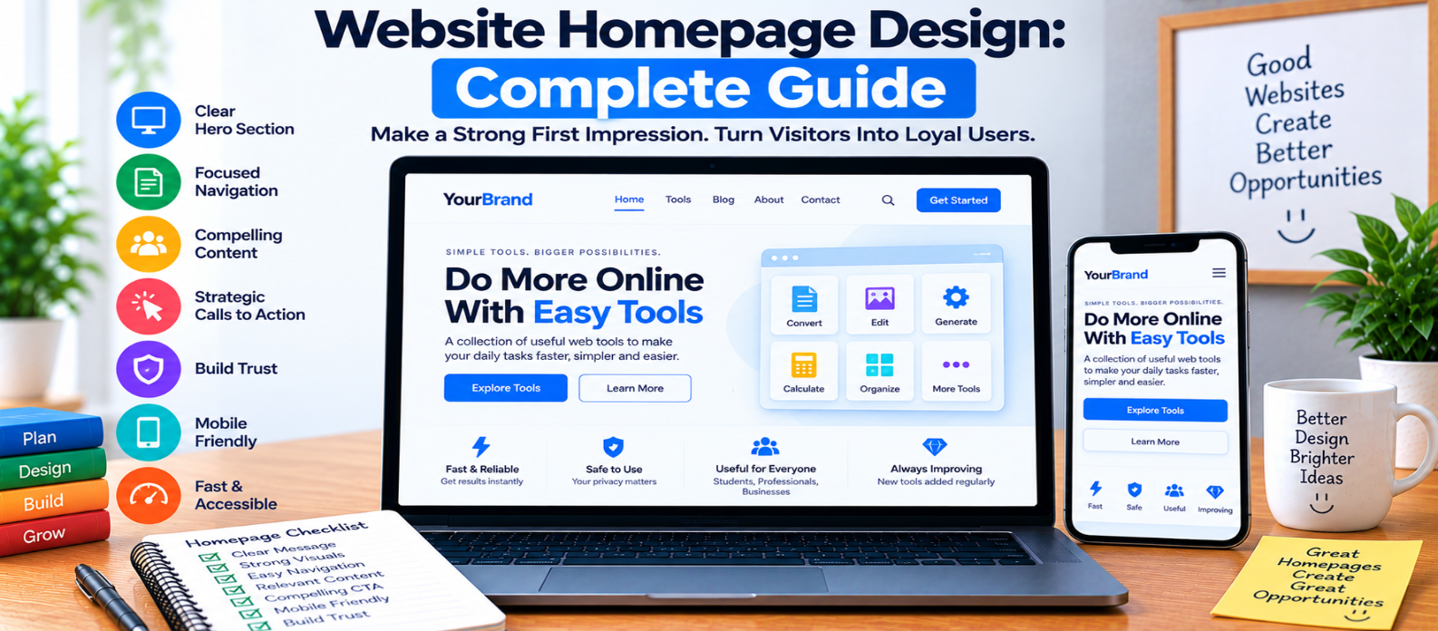Website Homepage Design: Complete Guide to Building a Better Homepage